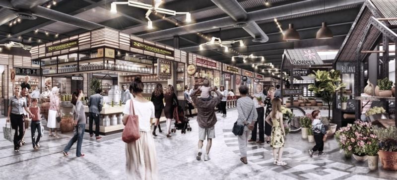 First-to-Market Food Halls