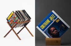 Midcentury-Inspired Record Tables