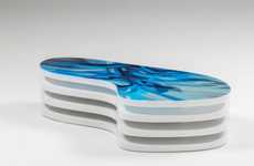 Printed Plexiglass Coffee Tables