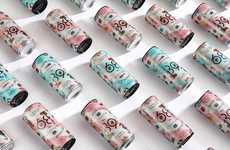 Playful Summertime Cider Branding
