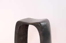 Hair-Crafted Biodegradable Stools