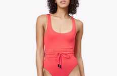 Tracksuit-Style Swimwear