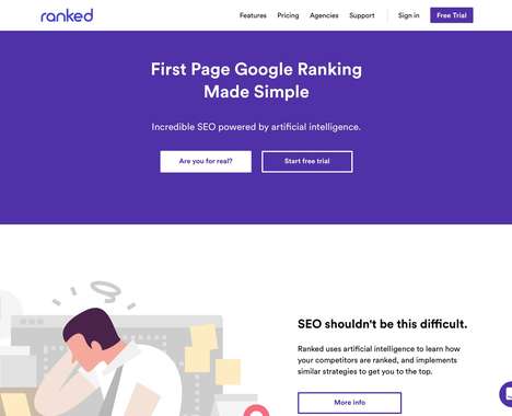 Trend maing image: AI-Powered SEO Services