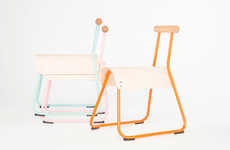Posture-Improving Curved Seats