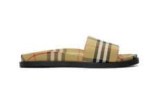 Luxe Checkered Slides