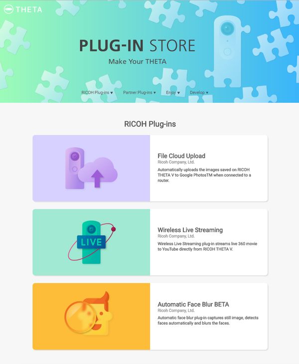 Camera Plug-In Stores