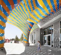 Colorfully Curved Installations Image 2