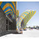 Colorfully Curved Installations Image 5