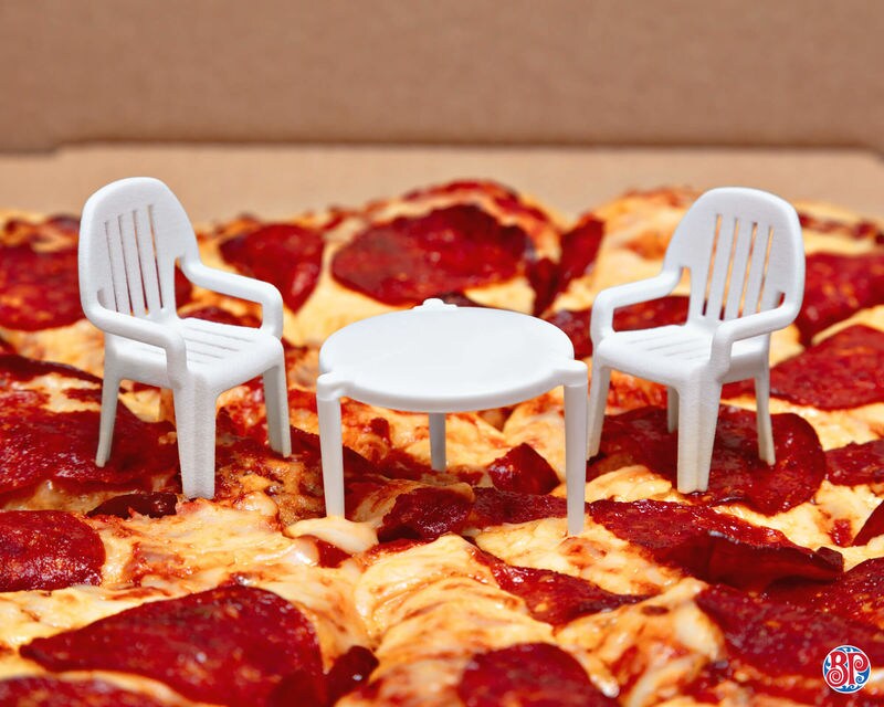 Humorous Miniature Patio Sets