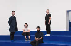 Politically Focused Blue Amphitheaters