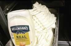 Creamy Mayonnaise Ice Creams