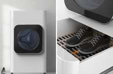 Footwear-Freshening Washing Machines