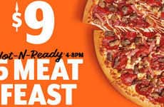 Meaty Dinnertime Pizzas