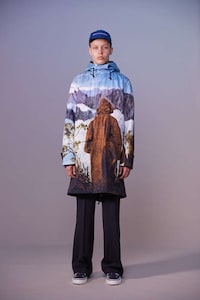 Graphic-Heavy Lightweight Outerwear Image 3