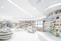 All-White Curvaceous Bookstores Image 3