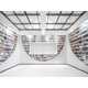 All-White Curvaceous Bookstores Image 4