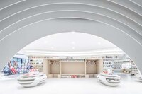 All-White Curvaceous Bookstores Image 5