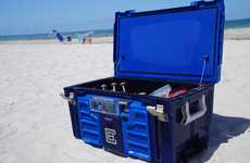 Entertaining High-Tech Coolers