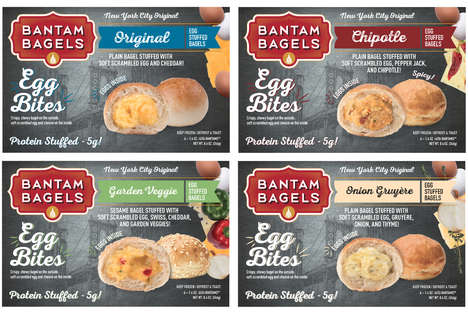 Egg-Stuffed Bagel Bites