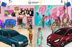 Nostalgic Automotive Pop-Ups