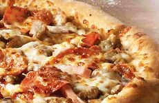 Cheesy Meat-Covered Pizzas