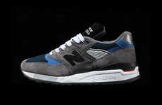 Patriotic Grayscale Sneakers