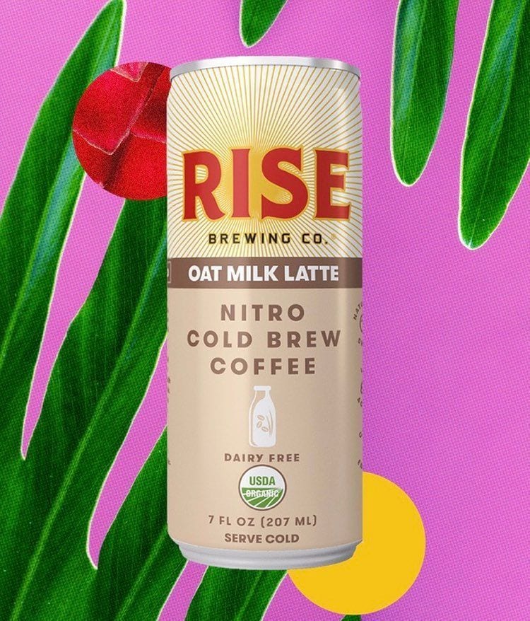 Canned Oat Milk Lattes
