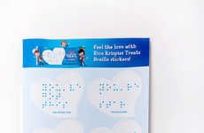 Braille Snack Stickers