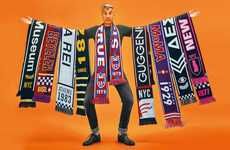 Football-Inspired Museum Scarves