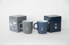 Minimally Branded Coffee Mugs