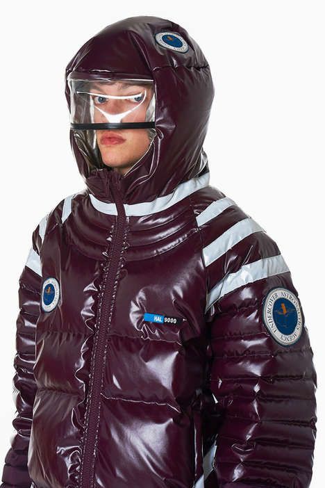 Spacesuit-Inspired Down Jackets