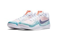 Pastel-Hued Knit Sneakers Image 6