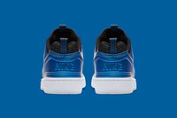 Glossy Electric Blue Sneakers Image 3