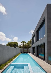 Brutalist-Inspired Bluestone Houses Image 8