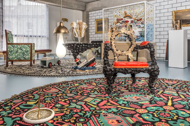 Artistically Decorated Industrial Spaces