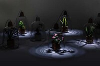 Plant-Integrated Hanging Lights Image 5