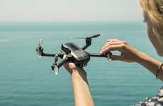 Folding Voice Command Drones