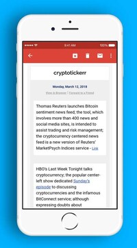 Curated Cryptocurrency News Services Image 2