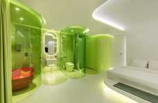 Lime-Themed Hotel Suites