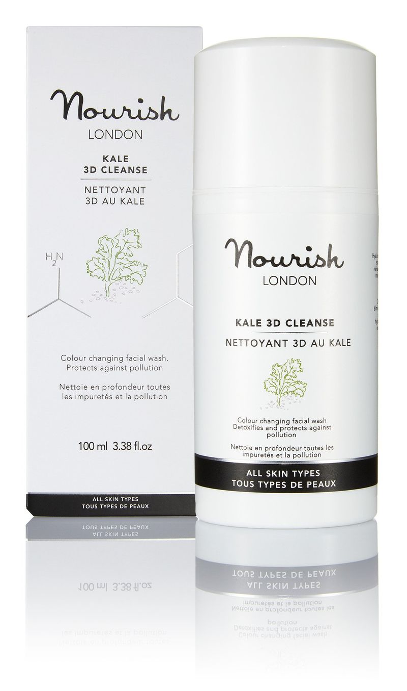 Color-Changing Kale Cleansers