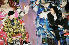 Heavily Printed Streetwear Campaigns