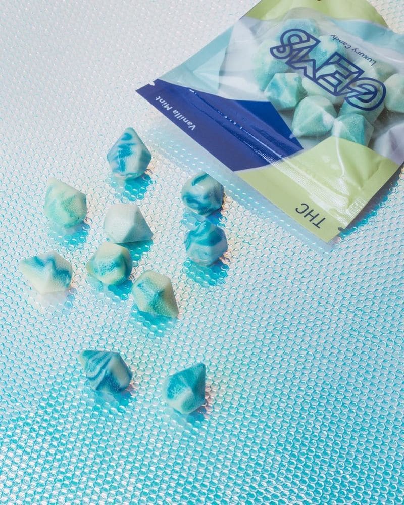 Gem-Shaped Cannabis Confections