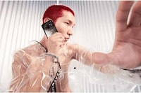 Provocative Fully Transparent Fashion Image 2