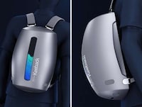 Futuristic Digital Display Backpacks Image 2