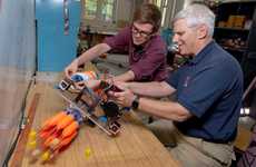 Fish-Harvesting Underwater Robots