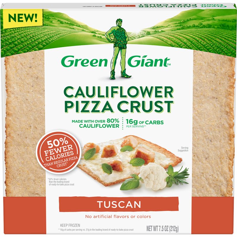 Spiced Cauliflower Pizza Crusts