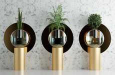 Plant-Infused Fish Tanks