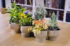 Food Waste Flower Pots