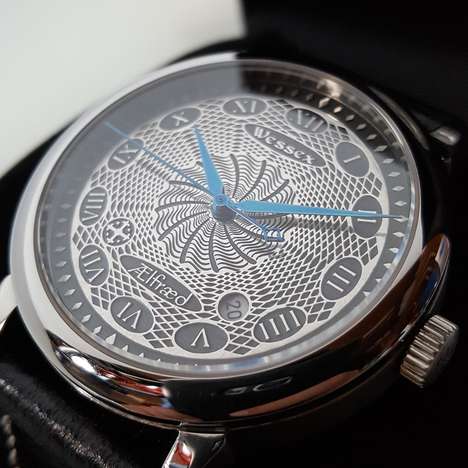 Engraved Dial Watches