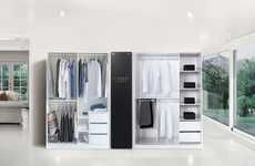 Wardrobe-Sanitizing Closets